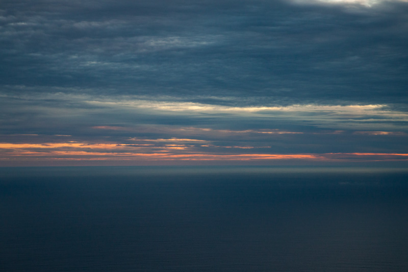 Sunset Over The Pacific