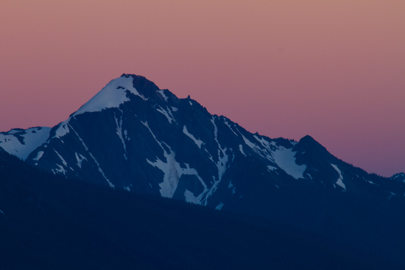 Peak At Sunset