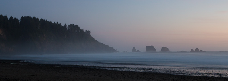 First Beach At Twilight