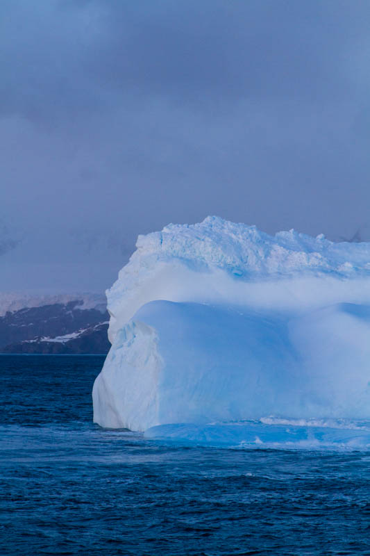 Iceberg At Sunrise