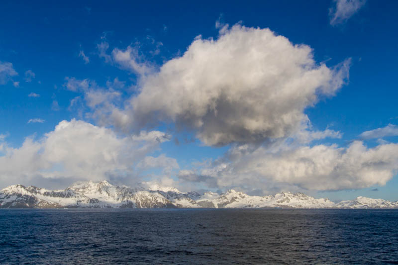 Clouds Above South Georgia Island