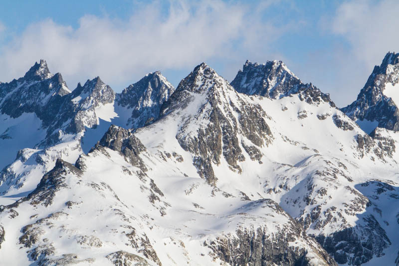 Peaks And Glaciers