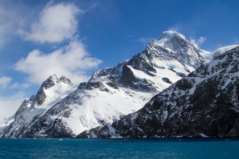 Peaks Above Drygalski Fjord