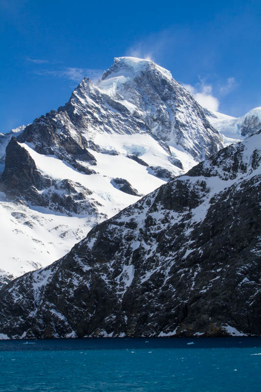 Peaks Above Drygalski Fjord