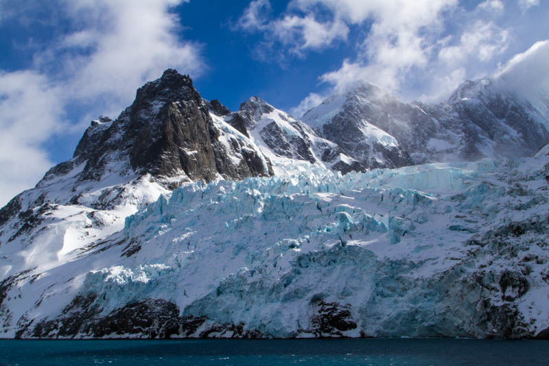 Glacier And Peaks