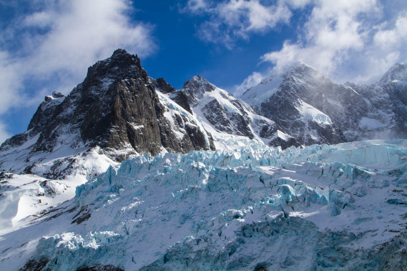 Glacier And Peaks