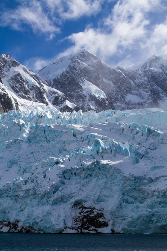 Glacier And Peaks