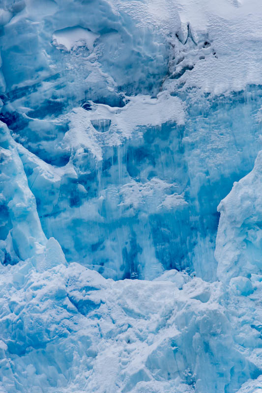 Detail Of The Risting Glacier