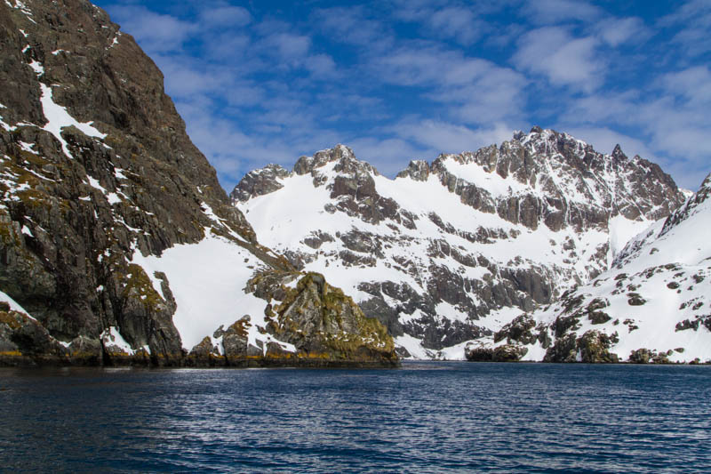 Peaks Above Drygalski Fjord