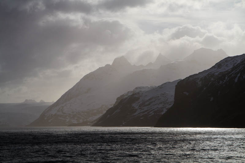 Clouds Above King Haakon Bay