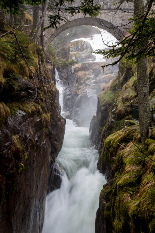 Bridge Over Cauterets River