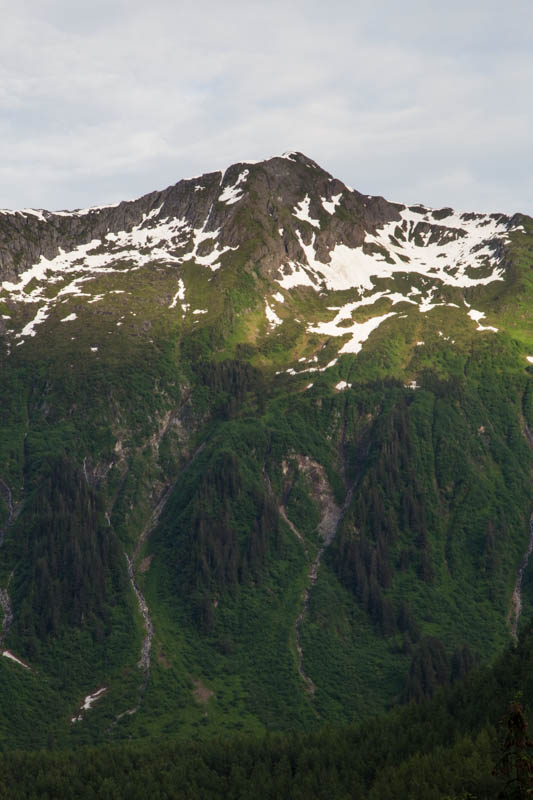 Waterfalls On Mountainside