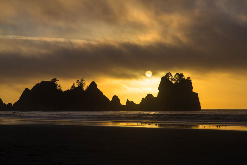 Point Of Arches At Sunset