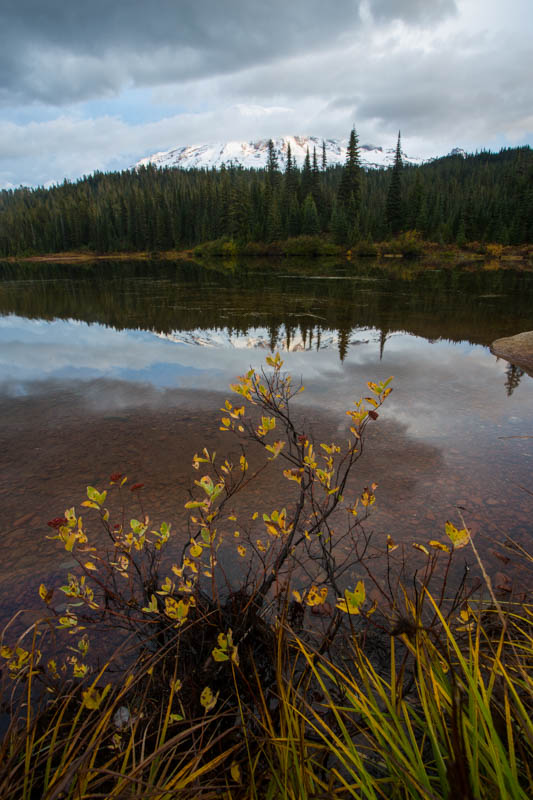 Mount Rainier And Reflection Lake