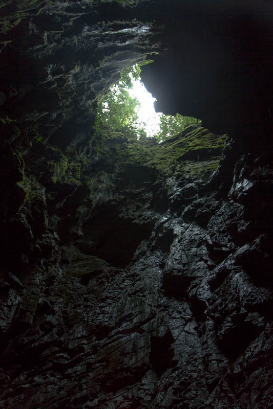 Skylight In Cave Of The Winds