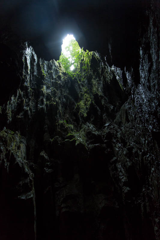 Skylight In Cave Of The Winds