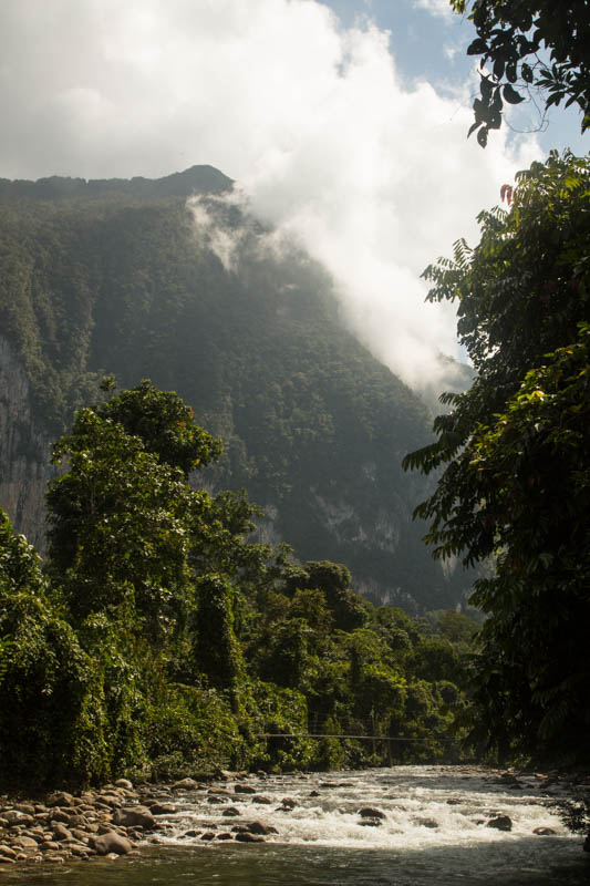 Cliffs Above The Melinau River