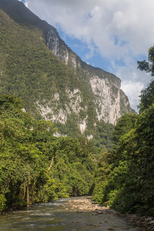 Cliffs Above The Melinau River