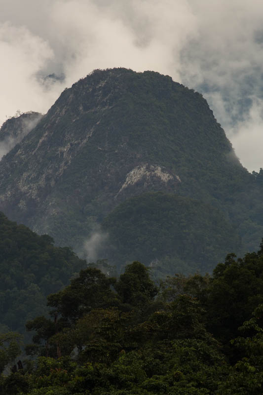 Clouds Above The Mulu Mountains