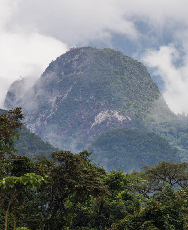 Clouds Above The Mulu Mountains