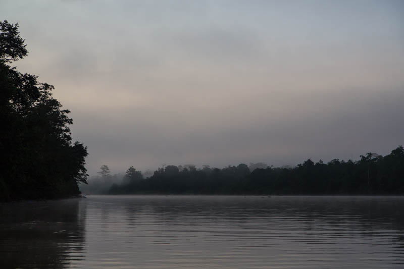 Sunrise On The Kinabatangan River